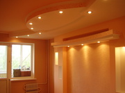 обои, шпатлёвка, покрас.