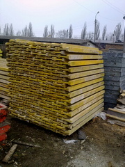 Опалубка б/у (стойки, тренога, ригель, щиты, раскос, краб, крокодилы)