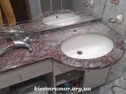 Реставрация мрамора - столешниц, столов, подоконников, ступеней.