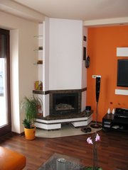 Чугунные каминные топки Tarnava, камины, воздушное отопление камином.