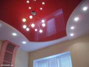 монтаж натяжных потолков