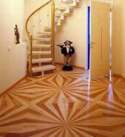 Паркетные и деревянные полы (под ключ).