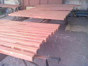 металические столбики (для сетки рабицы)