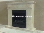Мраморный камин купить по низкой цене. Камины фото.