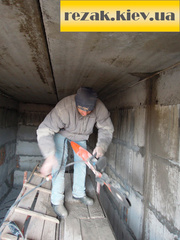 Алмазное сверление отверстий, резка кирпича, камня и др материалов