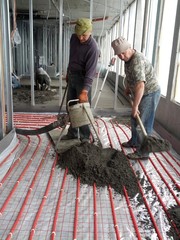 цементная стяжка пола Львов