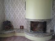 Камины монтаж, установка каминной топки Днепропетровск чугунные топки