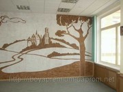 Продажа, укладка пробковых покрытий