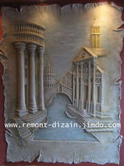 Барельеф (лепное панно), орнамент, художественная роспись Кривой Рог