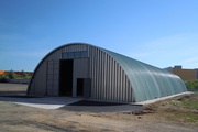 Строительство арочных ангаров бескаркасных