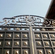 Металлические ворота в Кривом Роге